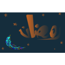 download Ramadan With Moon Brown clipart image with 180 hue color