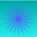 download Sunset clipart image with 180 hue color