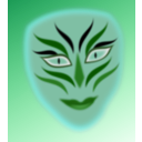 download Mascara O clipart image with 90 hue color