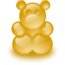 download Gummy Bear Sort Of clipart image with 315 hue color