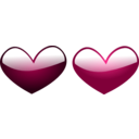 download Heart5 clipart image with 45 hue color