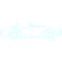 download Shelby Cobra Blueprint clipart image with 180 hue color