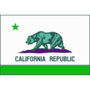 download Flag Of California Thick Border clipart image with 135 hue color
