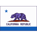 download Flag Of California Thick Border clipart image with 225 hue color