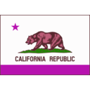 download Flag Of California Thick Border clipart image with 315 hue color