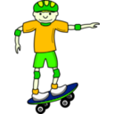 download Skateboardboy clipart image with 45 hue color