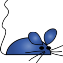 download Cartoon Rat clipart image with 180 hue color