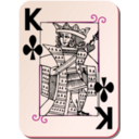 download Guyenne Deck King Of Clubs clipart image with 315 hue color