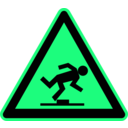 download Signs Hazard Warning clipart image with 90 hue color