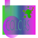 download Colors clipart image with 270 hue color