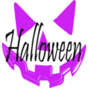 download Halloween Pumpkin clipart image with 270 hue color