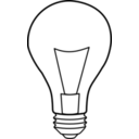 download Ampoule Light Bulb clipart image with 45 hue color