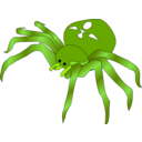 download Rodney The Spider clipart image with 45 hue color