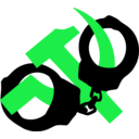 download Against Anti Communism clipart image with 135 hue color