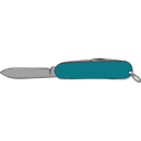 download Swiss Army Knife 1 clipart image with 180 hue color