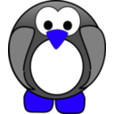 download Pinguin Zippo Project clipart image with 225 hue color