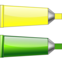 download Color Tube Blue Purple clipart image with 180 hue color