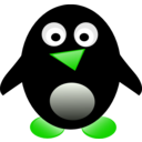 download Penguin clipart image with 90 hue color