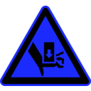 download Signs Hazard Warning clipart image with 180 hue color