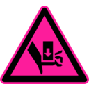 download Signs Hazard Warning clipart image with 270 hue color