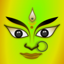 download Goddess Durga clipart image with 45 hue color