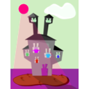 download Ma House clipart image with 270 hue color