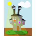 download Ma House clipart image with 0 hue color