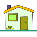 download My House clipart image with 45 hue color