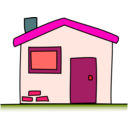 download My House clipart image with 315 hue color