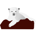 download Knut The Polar Bear clipart image with 315 hue color