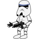 download Comic Characters Stormtrooper clipart image with 225 hue color