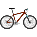 download Mountainbike clipart image with 135 hue color