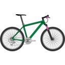 download Mountainbike clipart image with 270 hue color