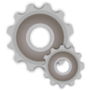 download Gears clipart image with 180 hue color