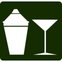 download Cocktail Icon Martini Icon clipart image with 90 hue color