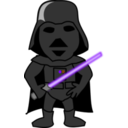 download Comic Characters Darth clipart image with 270 hue color