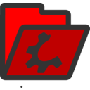Folder Red Open