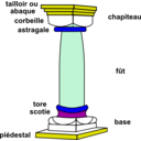 download Colonne clipart image with 180 hue color