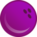 download Bowling Ball clipart image with 90 hue color