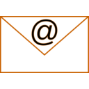 download Email Simple 8 clipart image with 180 hue color