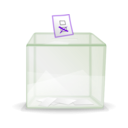 download Poll Box clipart image with 270 hue color