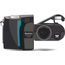 download Nikon Digital Camera clipart image with 180 hue color