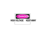 download Danger High Voltage Keep Away clipart image with 315 hue color