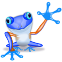 download Frog By Sonny clipart image with 180 hue color