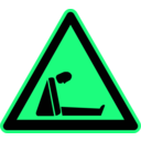 download Signs Hazard Warning clipart image with 90 hue color