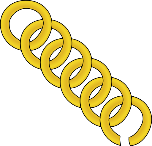 Gold Chain Of Round