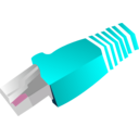 download Rj45 clipart image with 180 hue color