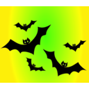 download Bats clipart image with 45 hue color