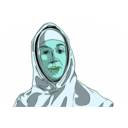download Young Nun clipart image with 135 hue color