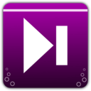download Next Track Icon clipart image with 180 hue color